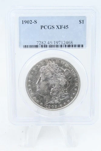 1902-S PCGS XF45 Morgan Dollar Business Strike