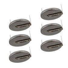 6x CR-2032/HU3N 3V Lithium Coin Battery Horz 2 Pins PC CMOS Systems