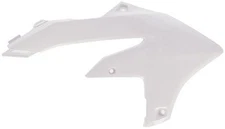 Cycra Replica Radiator Shroud - White Motorcycle Dirt Bike 1CYC-1872-30