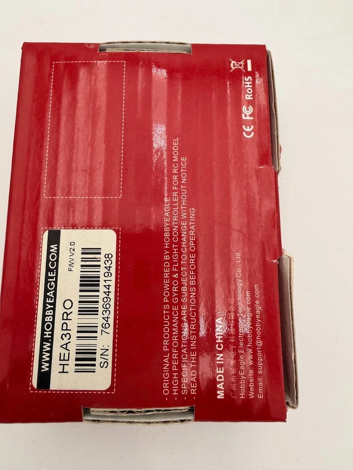 Hobby Eagle A3 Pro V2 RC Airplane Stabilization Gyro w/ One-Click Auto-Recovery - Image 3 of 4