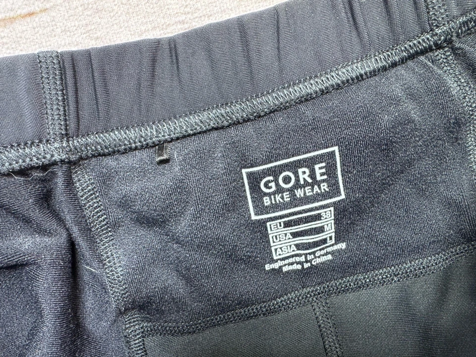 Pantalones de ciclismo Gore Bike Wear Windstopper Soft Shell negros medianos Foto 4 de 4