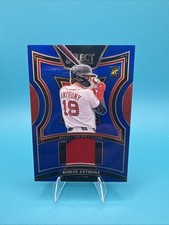 2025 Panini Select - Selective Swatches Roman Anthony #SS-RA Blue Prizm /49...
