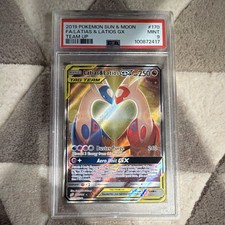Pokemon Latias & Latios GX 170/181 Sm-Team Up Alt Full Art Holo PSA 9 on eBay