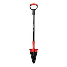 Metal Detecting Shovel Drain Spade Digging Shovel for Gardening,46 Inches