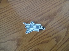 Vintage NASA Space Shuttle Rubber Fridge Magnet Space Travel