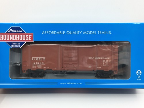 HO Athearn Roundhouse 73553 Gulf Mobile & Ohio 40’ Boxcar GM&O #21288 NUEVO | Zustand: New