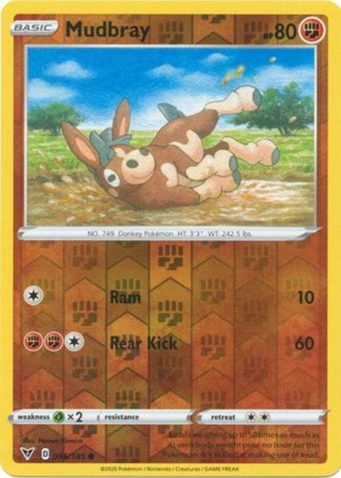 Mudbray - 096/185 - Common - Reverse Holo - Near Mint