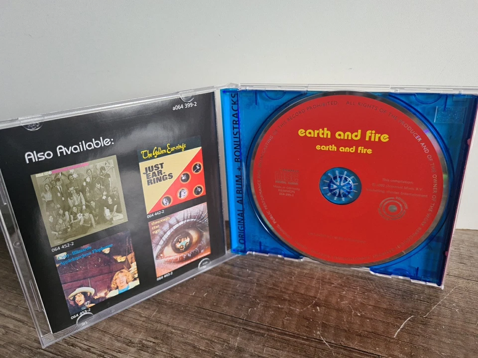 CD: Rock - EARTH AND FIRE - Prog Rock - Bild 3 von 3