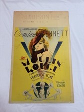 1934 Moulin Rouge Orig 14x22” Window Movie Poster Constance Bennett Lucille Ball