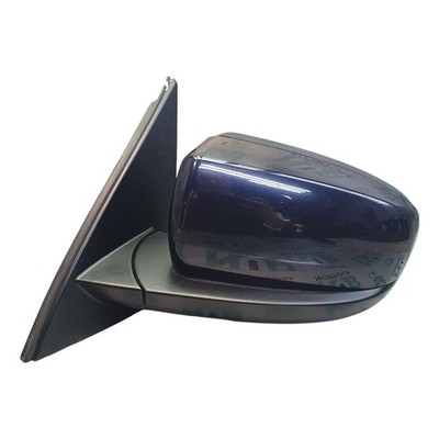 BMW X5 E70 Power Fold Auto Dim Left Mirror Assembly Monaco Blue 7181175