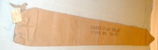 VTG & Rare US Army Barrel Canvas Flag Case/Pouch Bag Cover (5C-55), Korean War