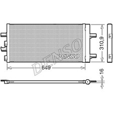 Denso Air Con Condenser - DCN05104 - Fits Mini - OE Quality & First Time Fit