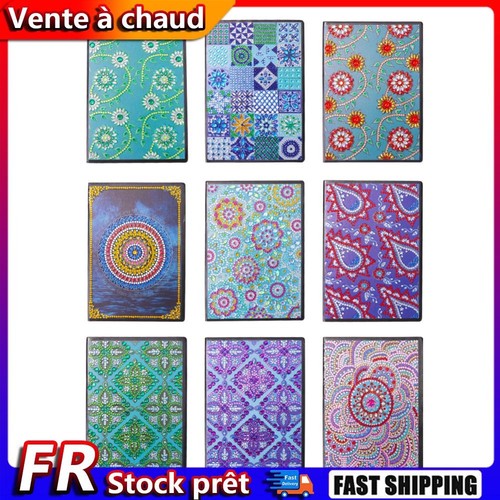 Kit d'arbre de Noël DIY Diamond Art : décoration de table en acrylique (25 cm x 19 cm) - France
