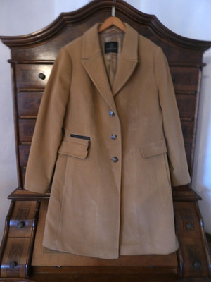 SCHNEIDERS Salzburg Damen Mantel mit Kaschmir, Camel, Gr. 42
