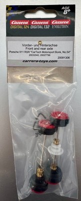 Carrera Digital132 Evolution Vorder- & Hinterachse Porsche 911 RSR ''CarTech''