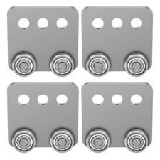 P2950-EG 4 Wheel Trolley Roller Assembly for All 1-5/8" or Taller Unistrut, S...