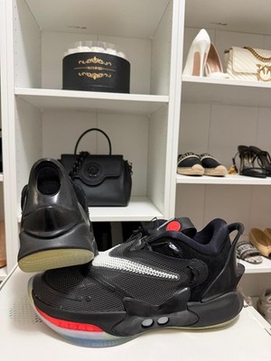 Nike Adapt BB 2.0 Sneakers Size 8 Black/White Bright Crimson