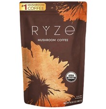 RYZE Mushroom Coffee USDA Organic with 6 Adaptogenic Mushrooms 30 servings New