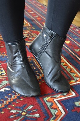 Größe 41 Sufi Dervish Sema Derwisch Tanzschuhe Schafsleder Gurdjieff Ledersocken