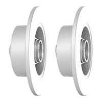2 Bremsscheiben Ø 245 Mm Voll Bosch Bremsen-Expertise Passend FüR U.A. Audi A4