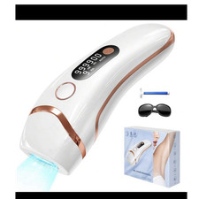 Laser hair removal for men and women, 3-in-1 domestic IPL epilator.