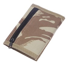 Camouflage Wallets Slim Wallet Trifold Sports Outdoor Wallets With Zipper Travel