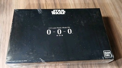 Bandai Star Wars: 0-0-0 Triple Zero Droid 1/12 Scale Plastic Model Kit Brand New