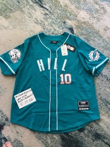 マイアミ・ドルフィンズ ベースボールシャツ NFL サイズ2XL Miami Dolphins Baseball Jersey | eBay