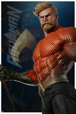 Aquaman Museum Pose Exclusive  1/6 Resin Garage Kit  Unpainted Display Model DC