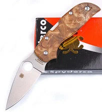 Custom Maple Wood Handle Hand Made Lock Back Pocket Folding Knife D2 Steel Blade