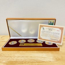 EXPO 2010 Shanghai World Expo Commemorative Medal Set Gold Plated Limited 50.000