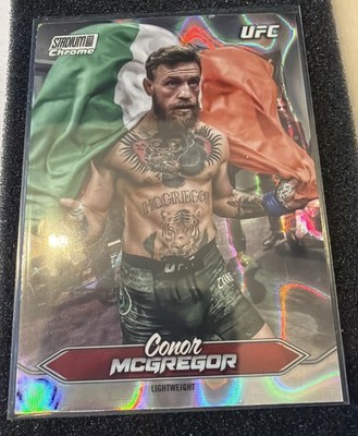 2025 Stadium Club UFC Conor McGregor#C-200 Chrome Lava | eBay