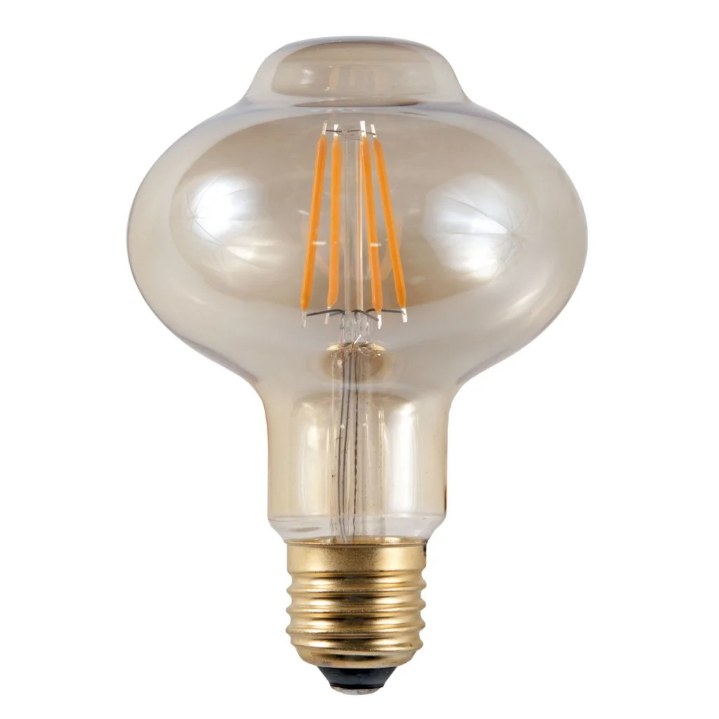 4w Decorative LED Filament Amber Lantern Light Bulb ES E27 Screw Cap
