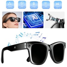 AI Smart Glasses with Camera and Audio 8MP Glasses Translation Video Recording
