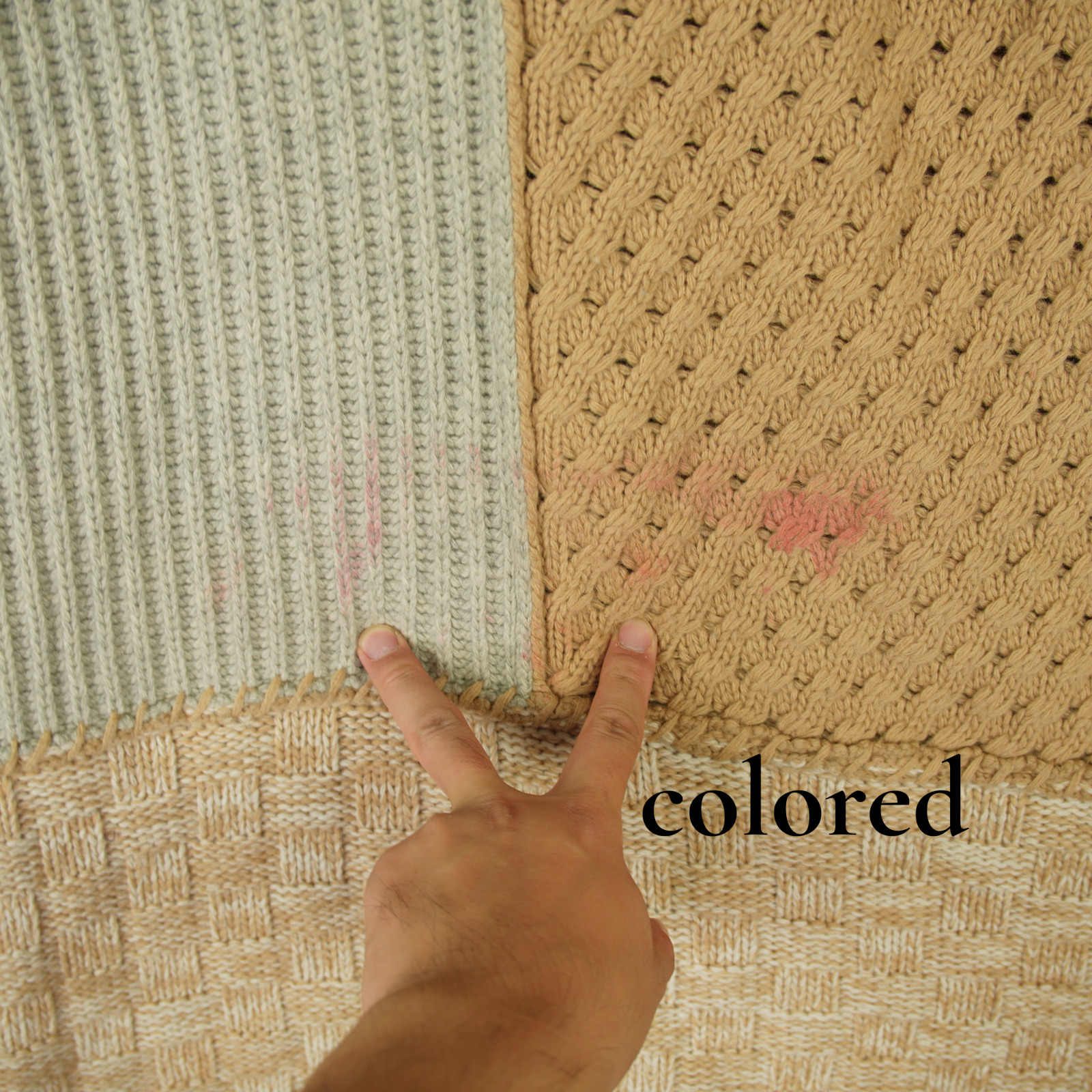 Sundance Wool Patchwork Duster CardiganSweater Wo… - image 14