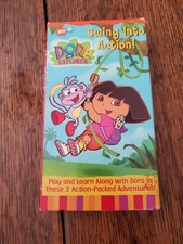 Dora the Explorer - Swing Into Action VHS Tape