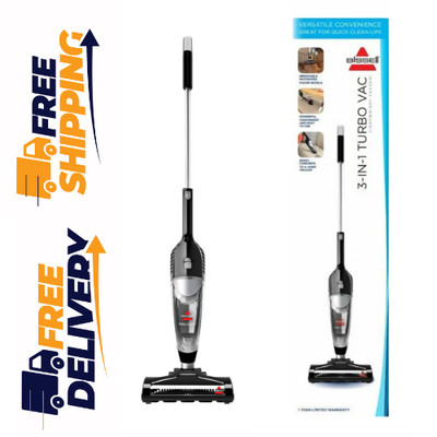 US BISSELL 3-in-1 Turbo, Corded, Stick Vacuum, Carpet, Area Rugs, Hardfloor 2610