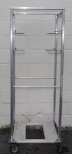 2 - Cres Cor 207-UA-13A 12 Pan End Load Universal Utility Rack - Missing Holders