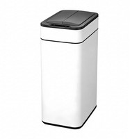 SE60L SensormüLleimer Abfalleimer KüCheneimer Automatik MüLleimer Weiß Svita