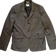 G-STAR RAW MEN'S CORRECT ADMIRAL BLAZER JACKET 54 EU  MEDIUM 40 US