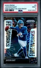 2025 PANINI PRIZM FIREWORKS SILVER PRIZM #6 JAXSON DART PSA 9