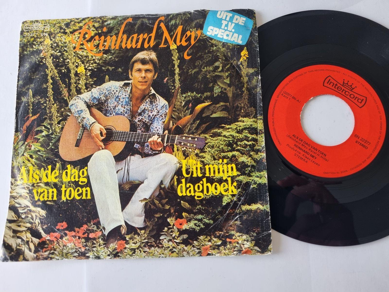 7"" Single Reinhard Mey - Als de dag van toen Vinyl Holland SUNG IN DUTCH