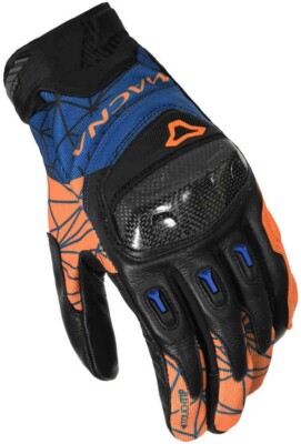 Motorradhandschuhe Herren Macna Rocco Orange Blau Schwarz Preisliste 79,95