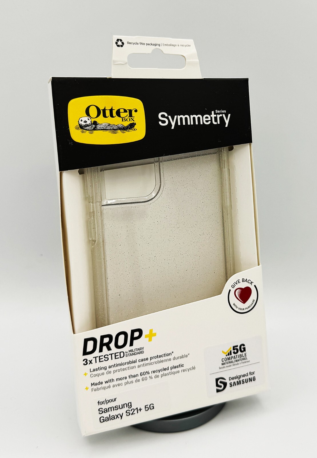 OtterBox Symmetry Antimicrobial Strong Case for Galaxy S21+ 5G - Stardust