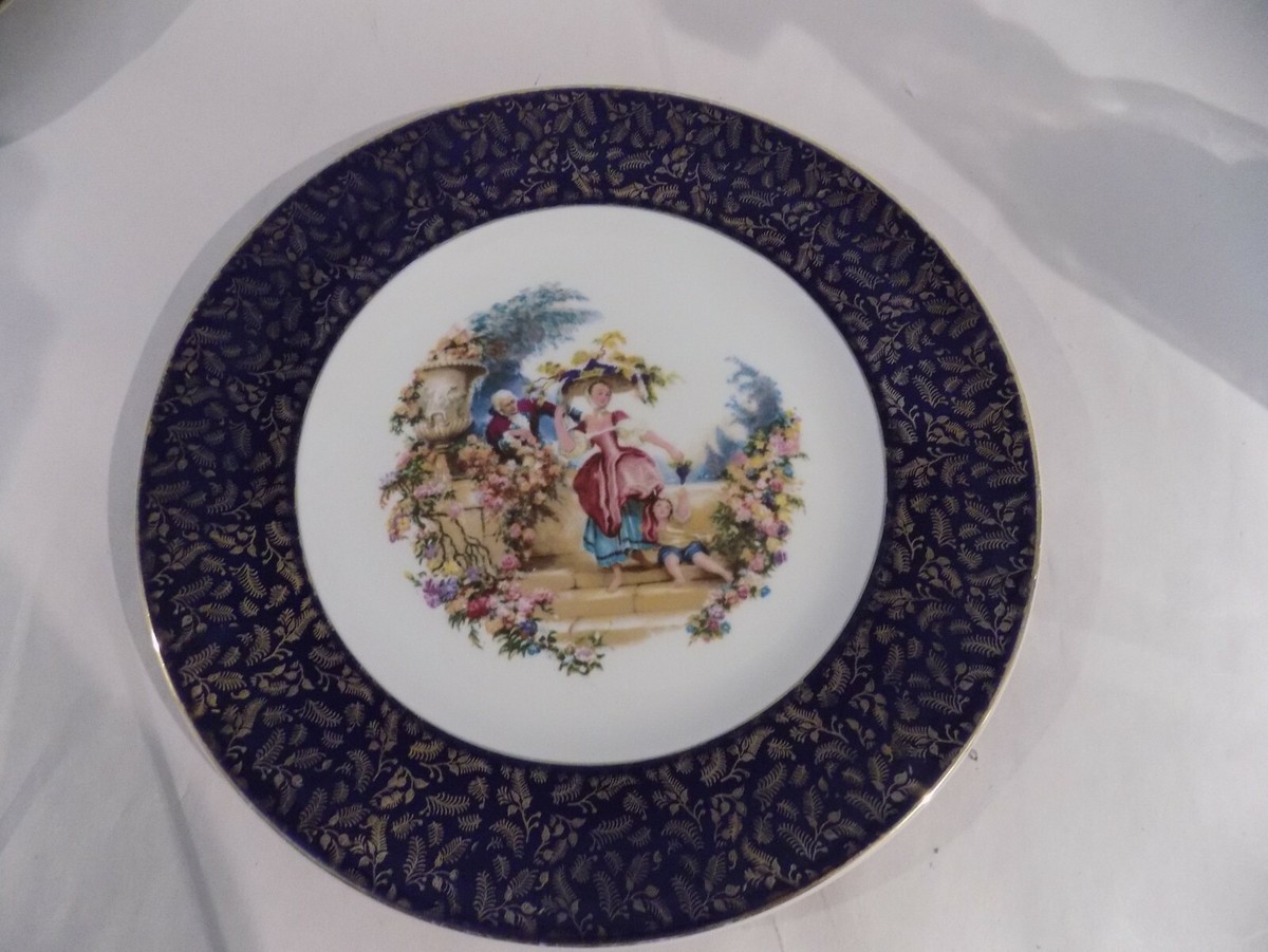 Wood and Sons Collector Plate Ralph 1750 Moses 1751 Enoch 1784