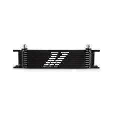 Mishimoto MMOC-10-6BK Universal 10-Row Oil Cooler, -6AN, Black