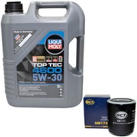 MotoröL Set 5W-30 5 Liter + ÖLfilter FüR Audi Coupe 80 A4 A6 A8 2.6 2.8 Quattro