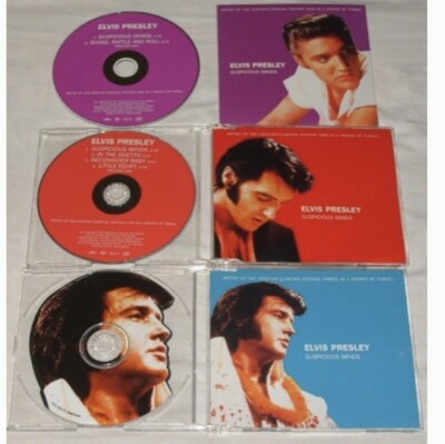 SUSPICIOUS MINDS 3 CD Set - Holland