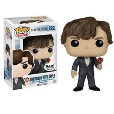 Funko Pop! Vinyl: Sherlock - Sherlock Holmes (w/ Apple) - Books A