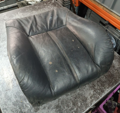 Original BMW 5er E39 Rückenlehne Lehne Standardleder Leder Schwarz